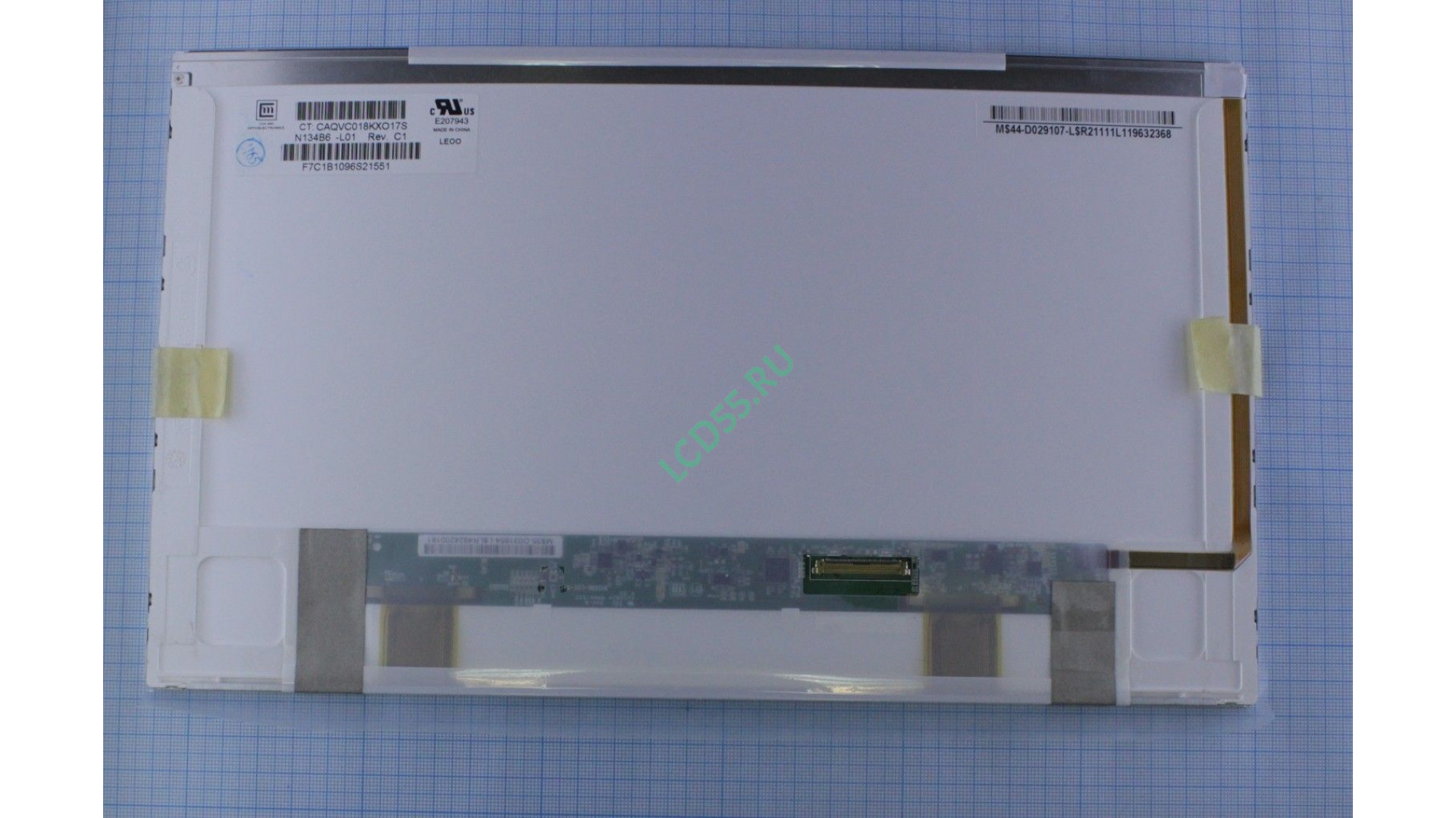 13.4" N134B6-L01 REV.C1 WXGA HD 1366x768 LED (40 pin right) Matte