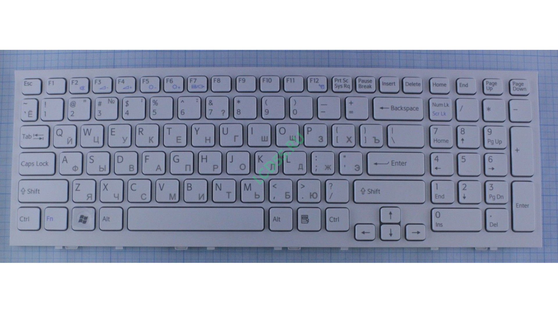 Клавиатура Sony Vaio VPC-EE (белая)