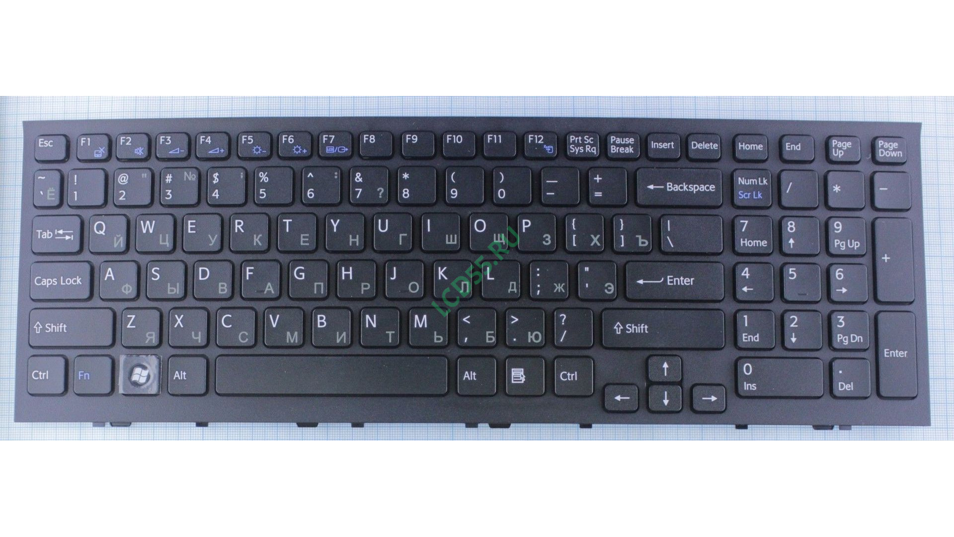 Клавиатура Sony Vaio VPC-EL series (чёрная)