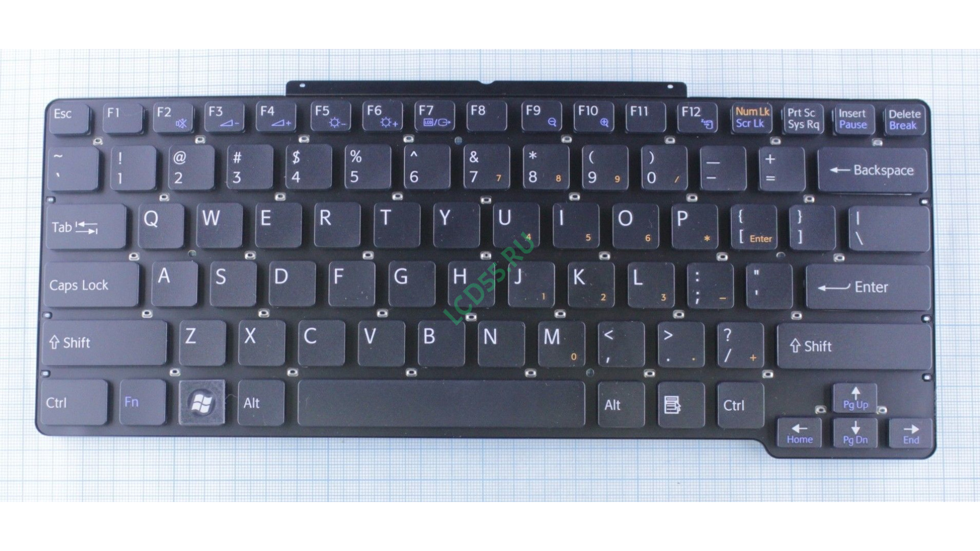 Клавиатура Sony vaio VGN-SR series (чёрная)