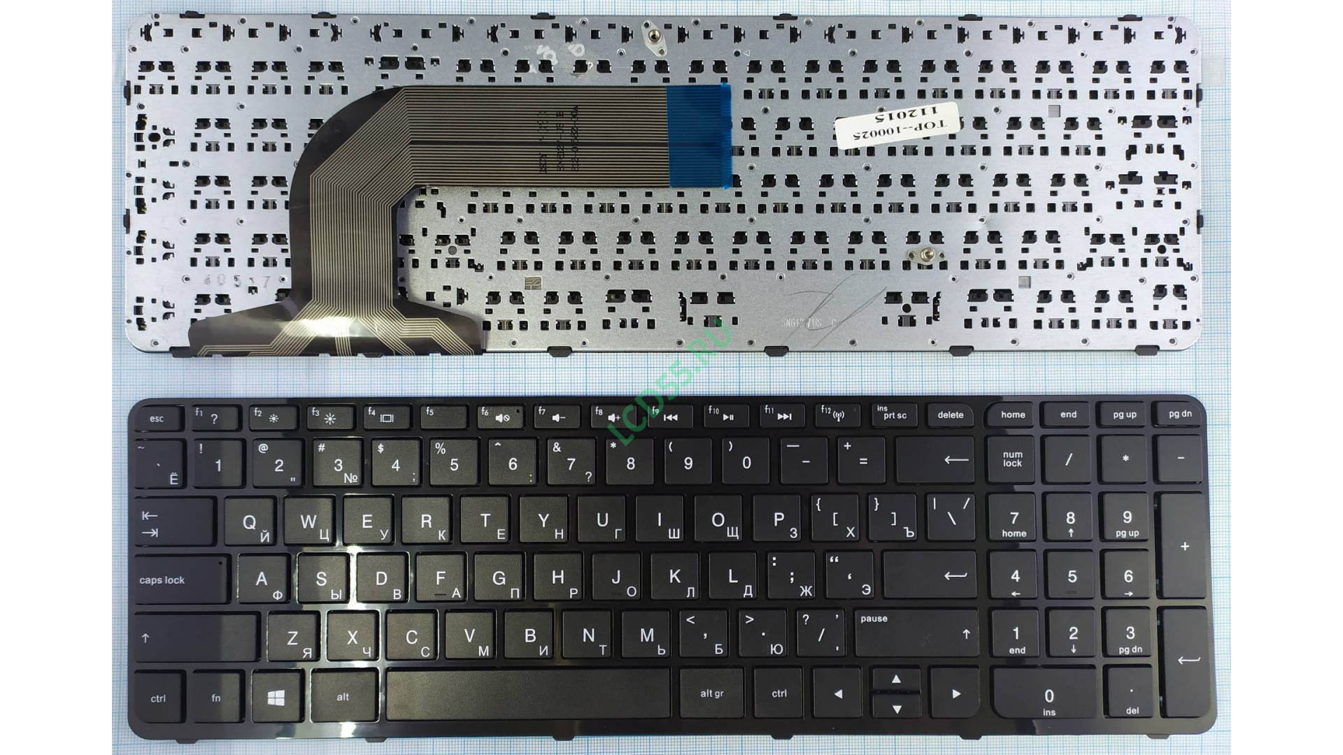 Клавиатура HP Pavilion 17-e, 17e000, 17-e100 (AER68U00310) (черная)