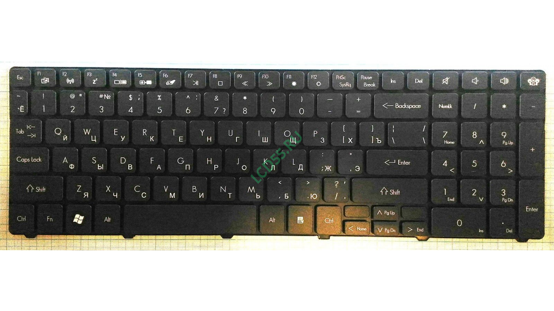 Клавиатура Packard Bell EasyNote LM81, LM82, 85, LM94, TM01, TM05, TM80, TM81