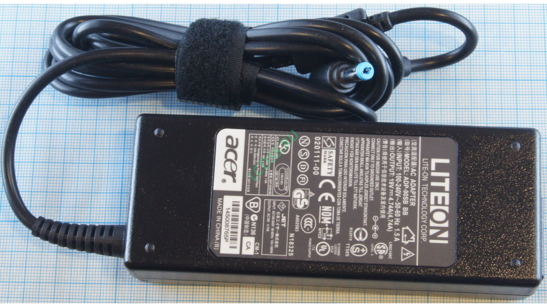 Блок питания для Acer ADP-90SB 19v, 4.74A, 90W, 5.5x1.7