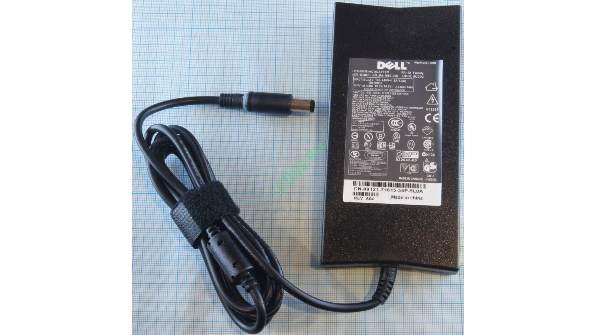 Блок питания Dell 19.5V 4.62A 90W 7.4*5.0 Slim HiCopy