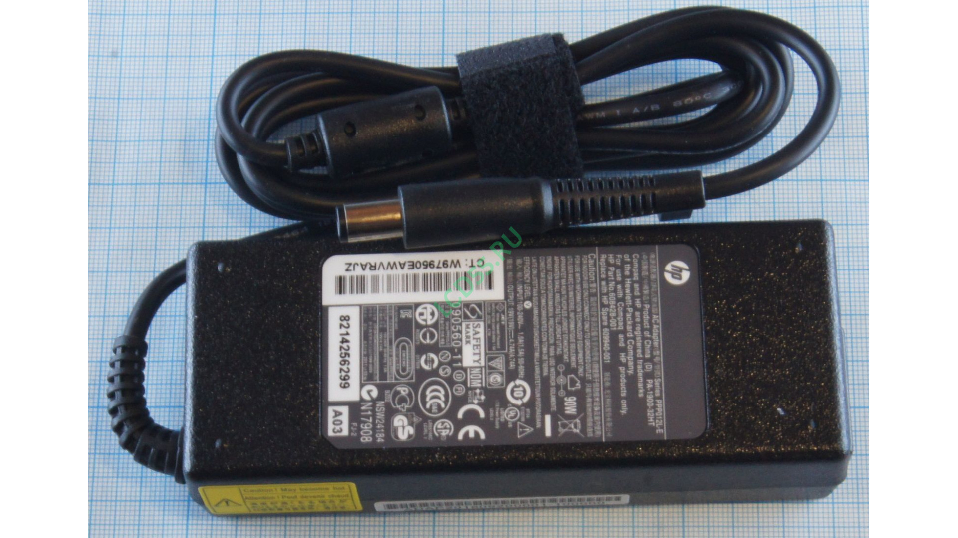 Блок питания HP PA-1900-32HT (PPP012L-E) 19V 4.74A (7.4*5.0 3 pin)