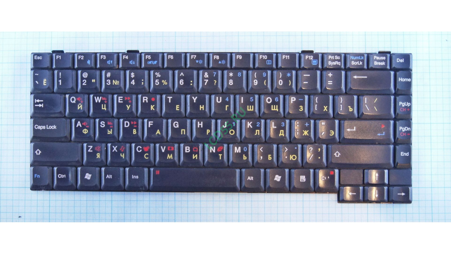 Клавиатура RB Explorer W500WH, Yakumo Q7M (99.N3782.82R 9J.N53710K2R)