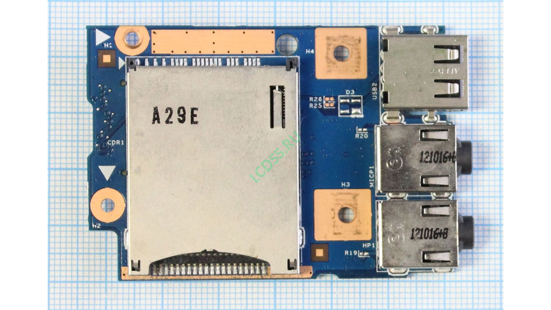Плата USB, Audio, Card-Reader Lenovo B570, B575, V570, V575 (48.4PA04.01M)