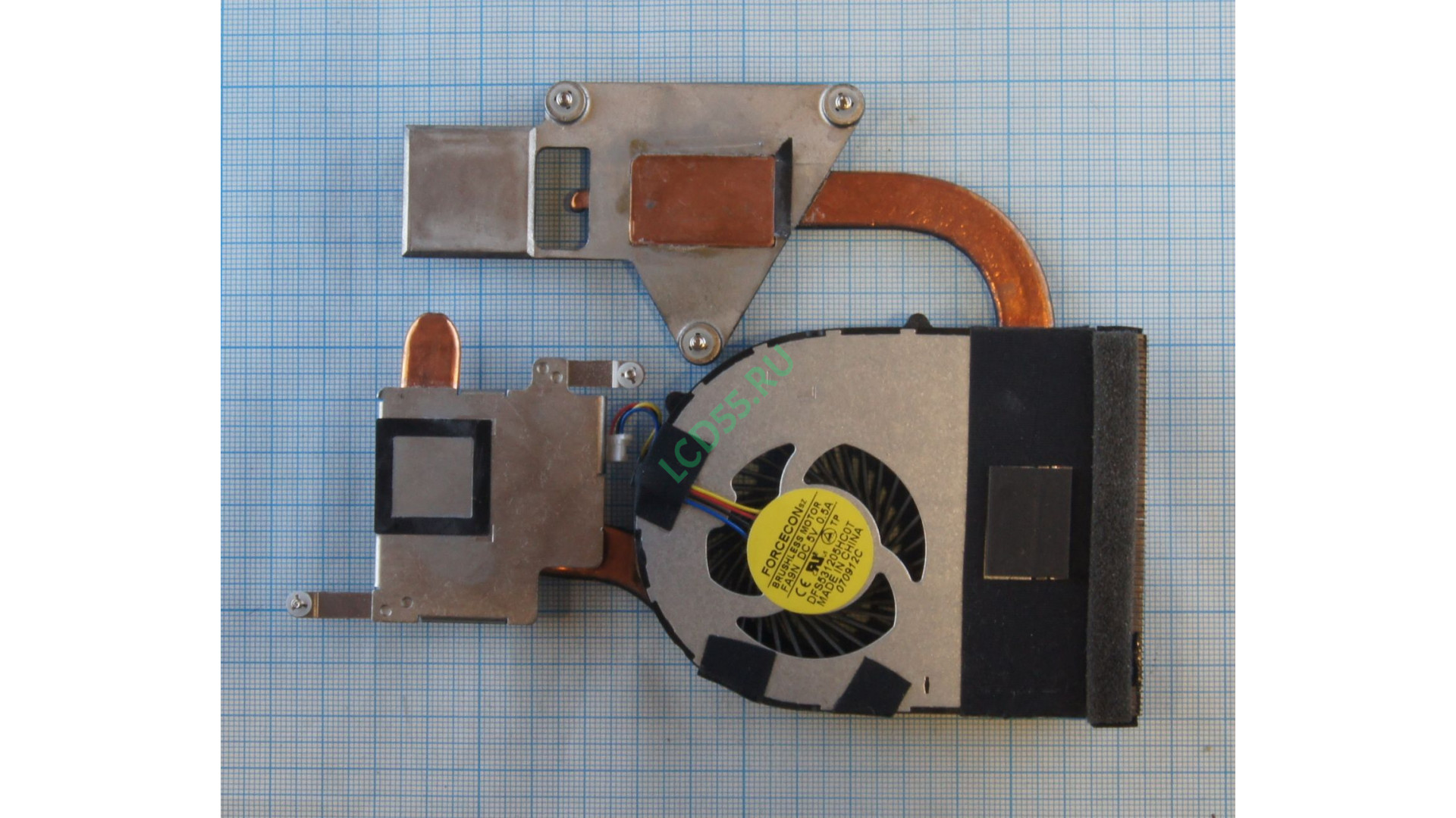Система охлаждения в сборе с вентилятором Lenovo B570, V570, Z570 (60.4IH18.003)