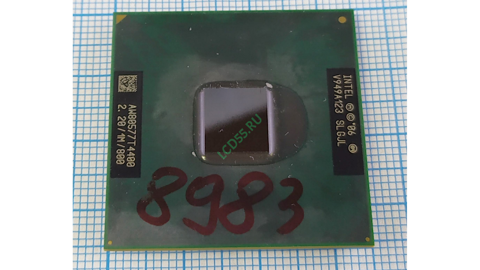 Intel Pentium Dual-Core Mobile T4400 SLGJL 2.2 GHz