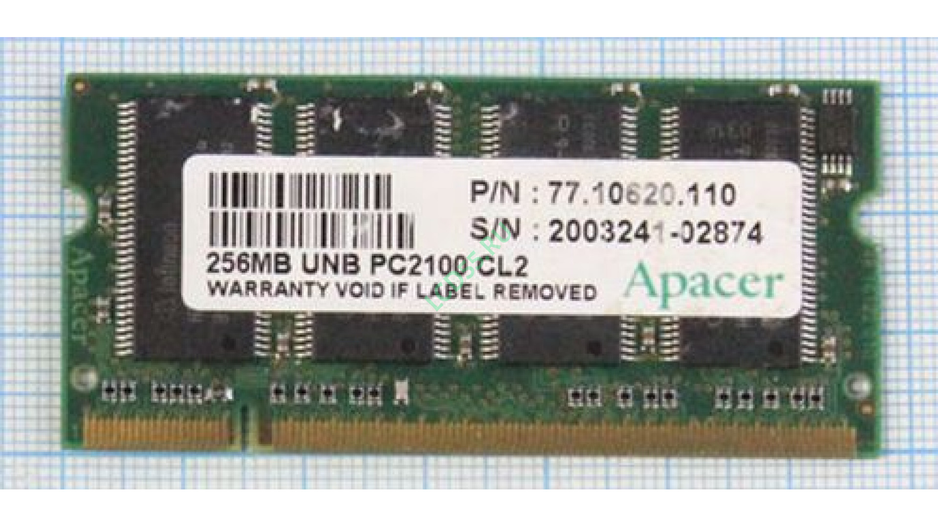 Apacer DDR1 SODIMM 256Mb 266MHz <PC-2100>