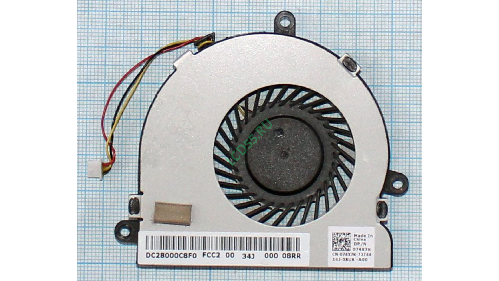 Вентилятор Dell Inspiron 15-3521 (DC28000C8F0)  б/у