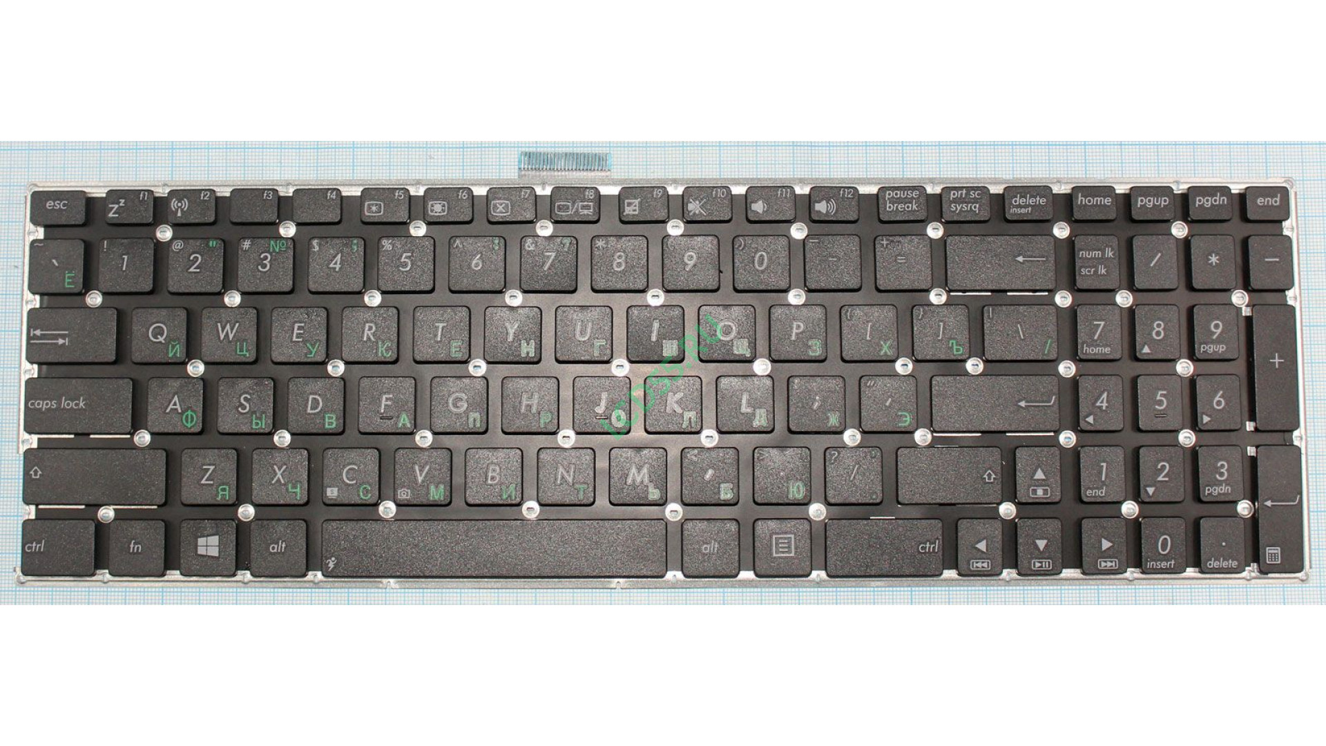 Клавиатура Asus X555L X555LA X555LD X555LN p/n: 0KNB0-612RRU00