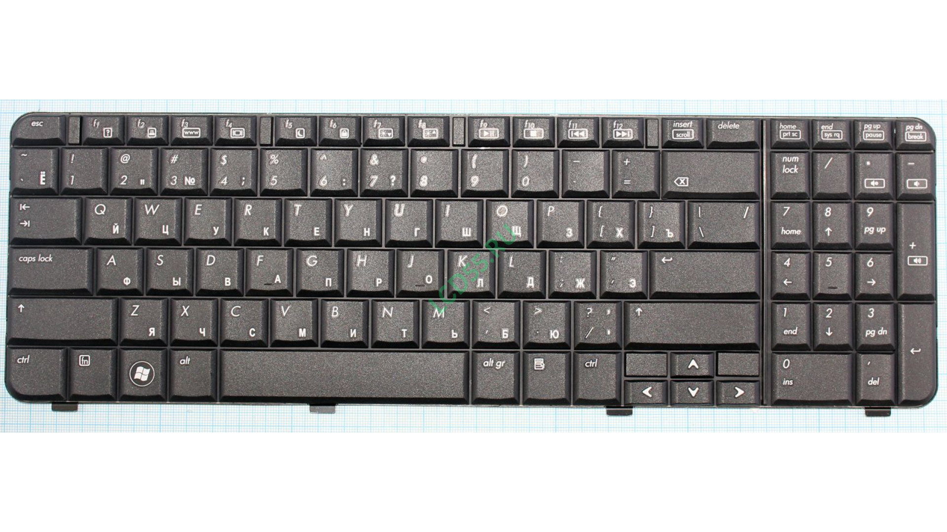 Клавиатура HP CQ61, G61 (MP-08A93US-920) (черная)