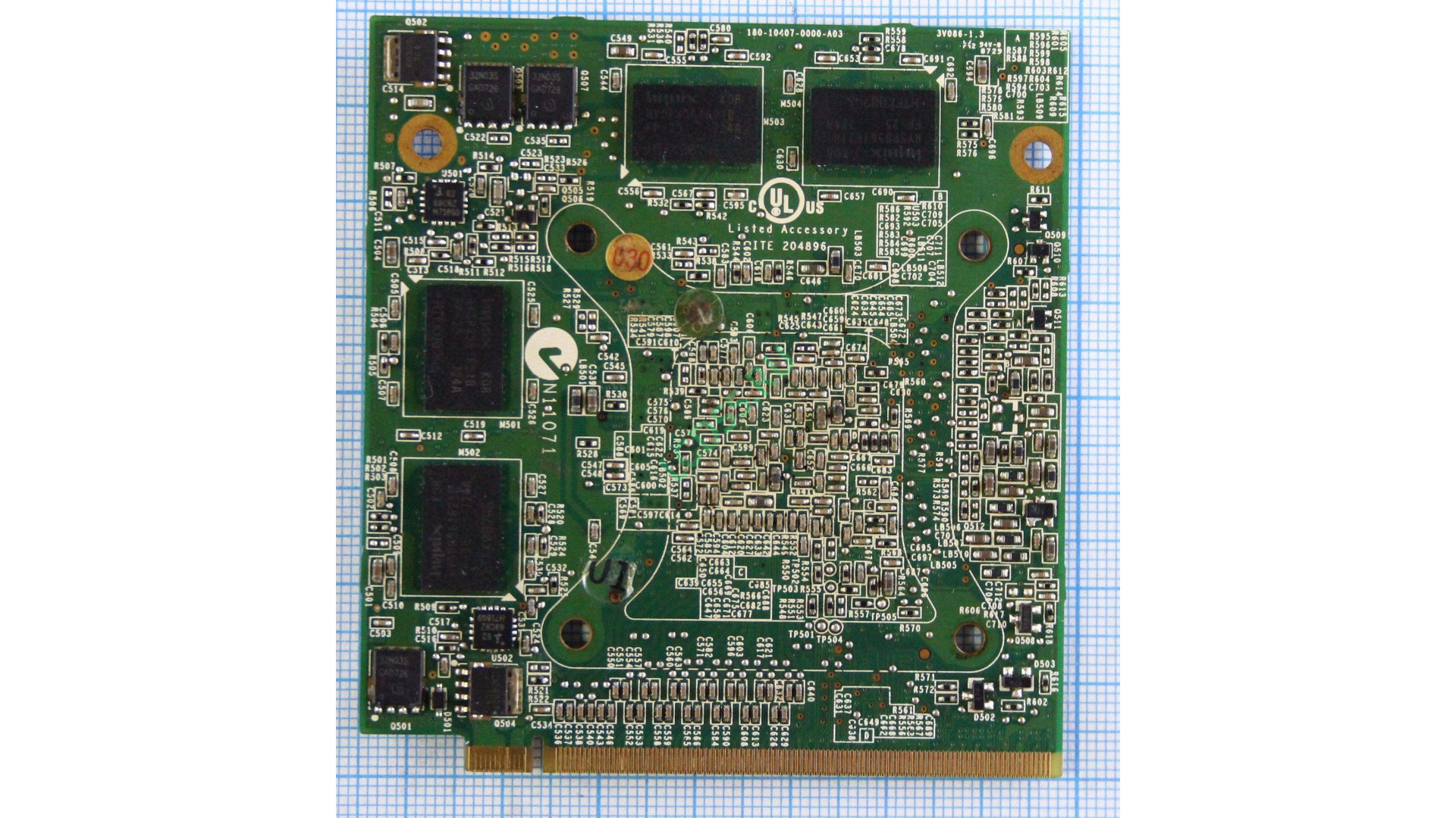 Видеокарта для ноутбука MXM II Geforce 8600M GT 512MB (V086 ver:1.3)