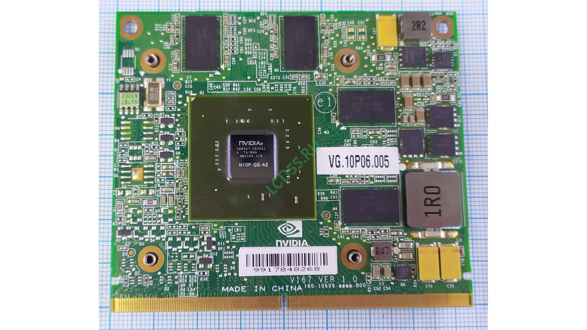 VGA MXM III NVidia GT 240M 1GB DDR3 VG.10P06.005 Б/у