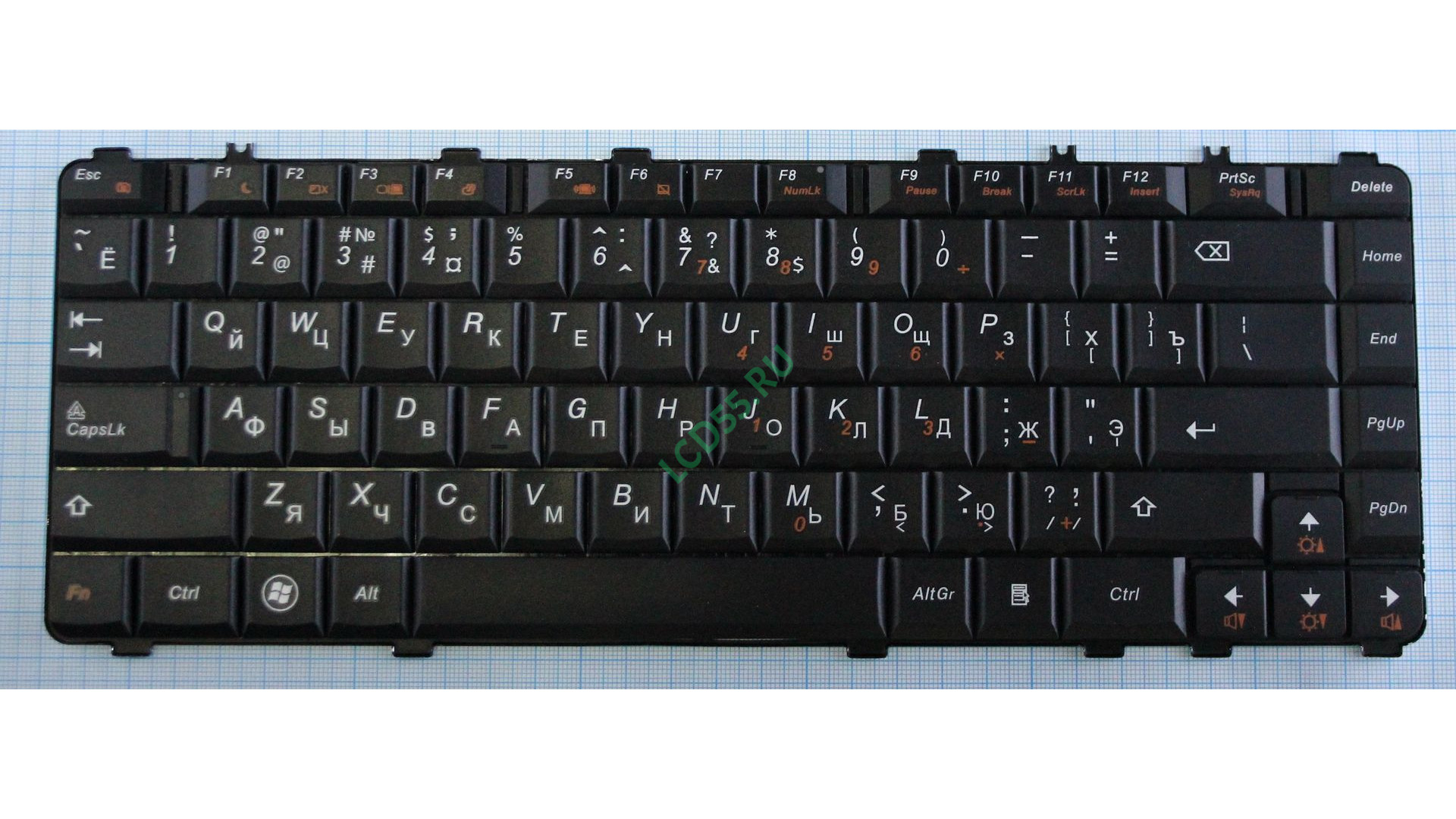 Клавиатура Lenovo  IdeaPad Y450, Y460, Y550, Y560 (черная) (25-008101, N3S-US)