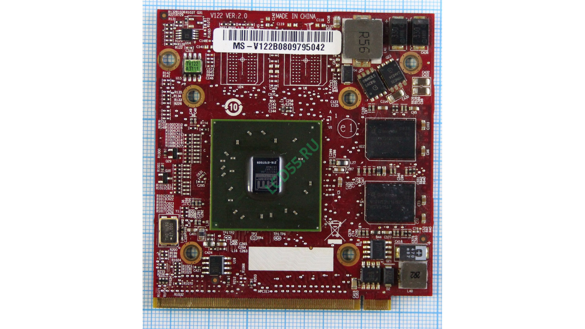 Видеокарта для ноутбука MXM II ATI Radeon HD3470 256MB 216-0707009