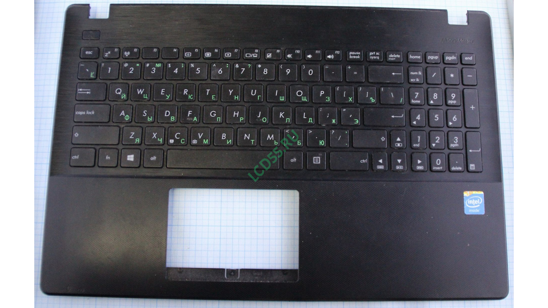 Top Case в сборе с клавиатурой Asus X551M б/у