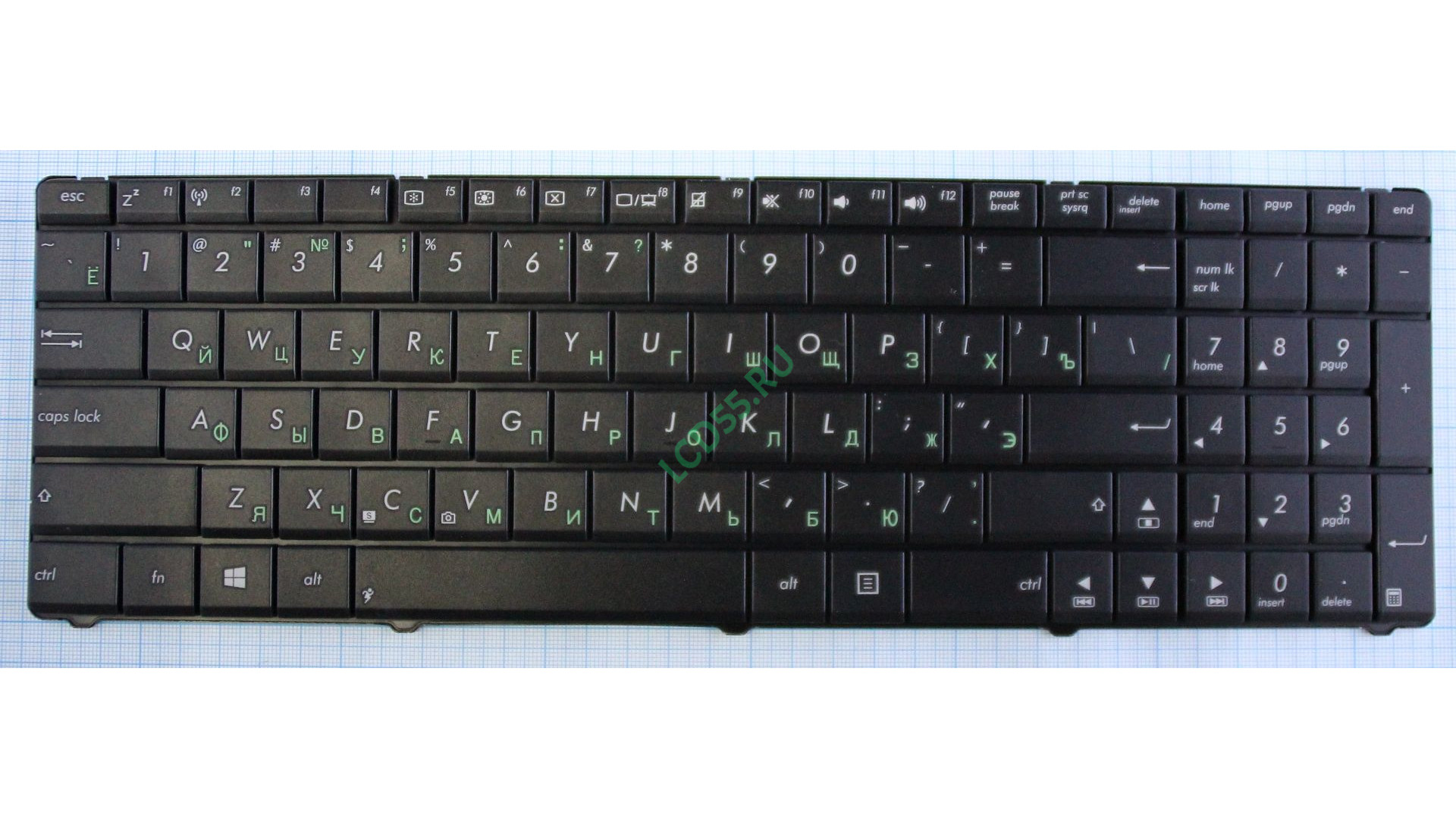 Клавиатура Asus A75, K75, X75 черная