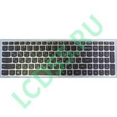 Клавиатура Lenovo G50-30, G50-45, G50-70 серебристая