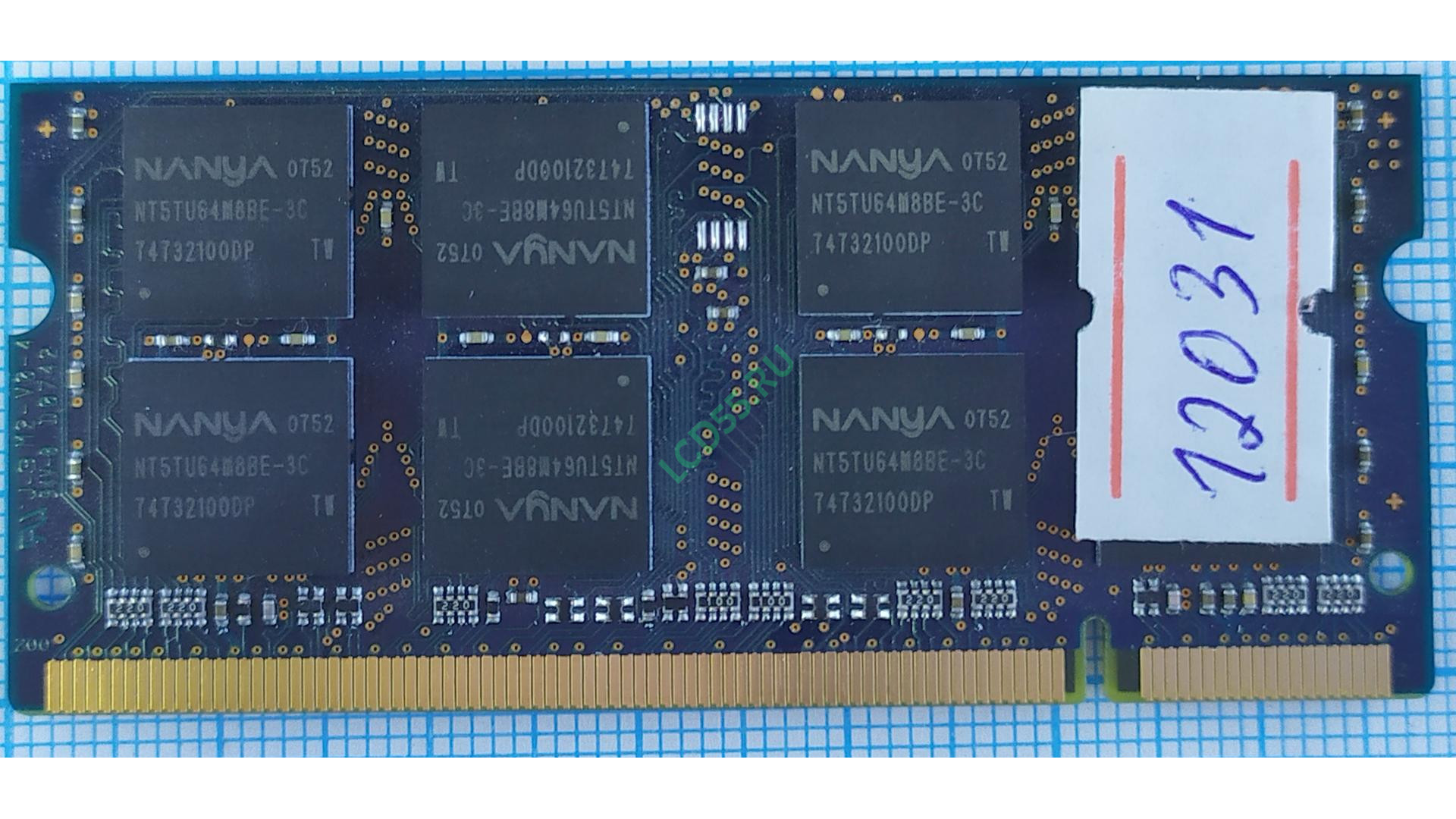 Nanya DDR-II 667Mhz SODIMM 1Gb <PC2-5300>