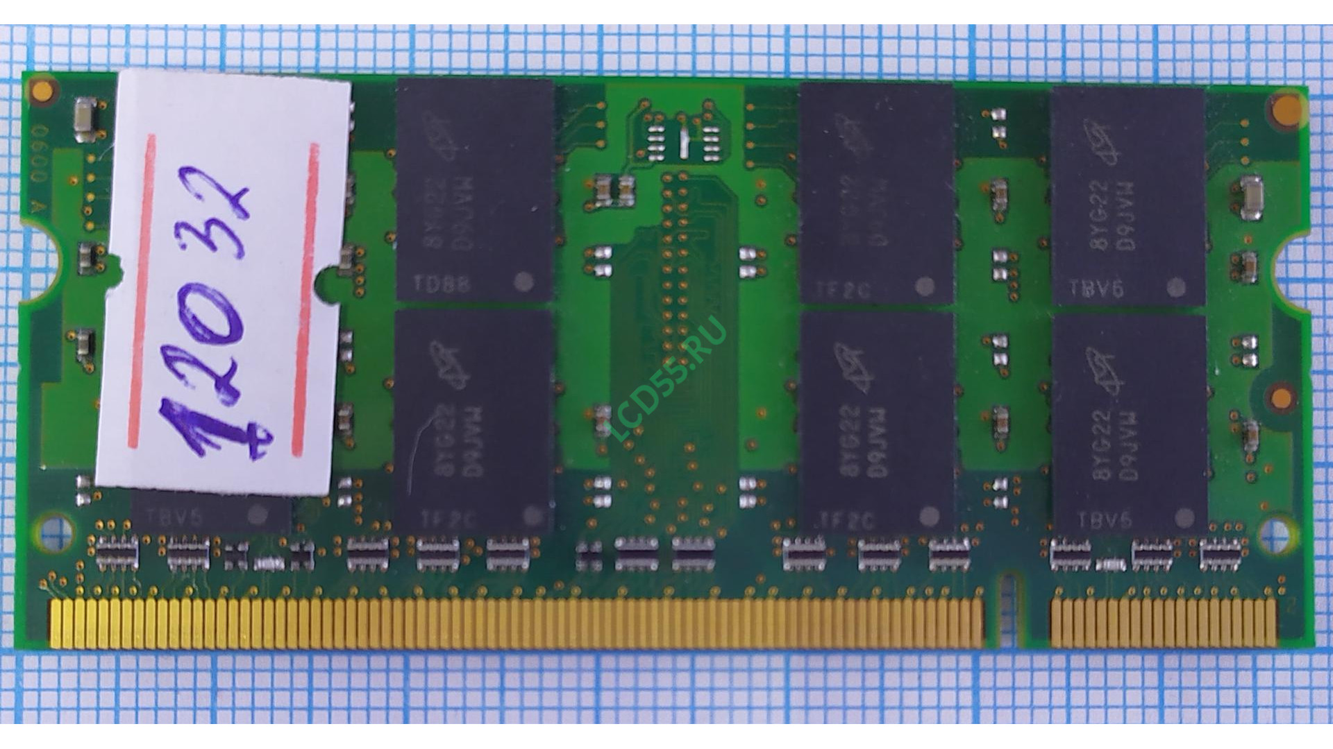 Micron DDR-II 667Mhz SODIMM 1Gb <PC2-5300>