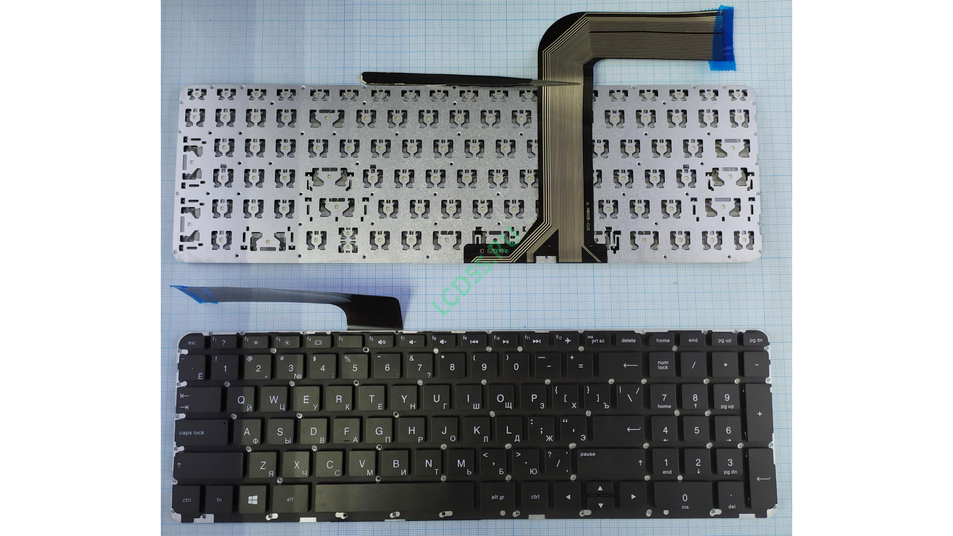 Клавиатура  HP 15-v000 15-p000 17-f000 HP 15-k черная