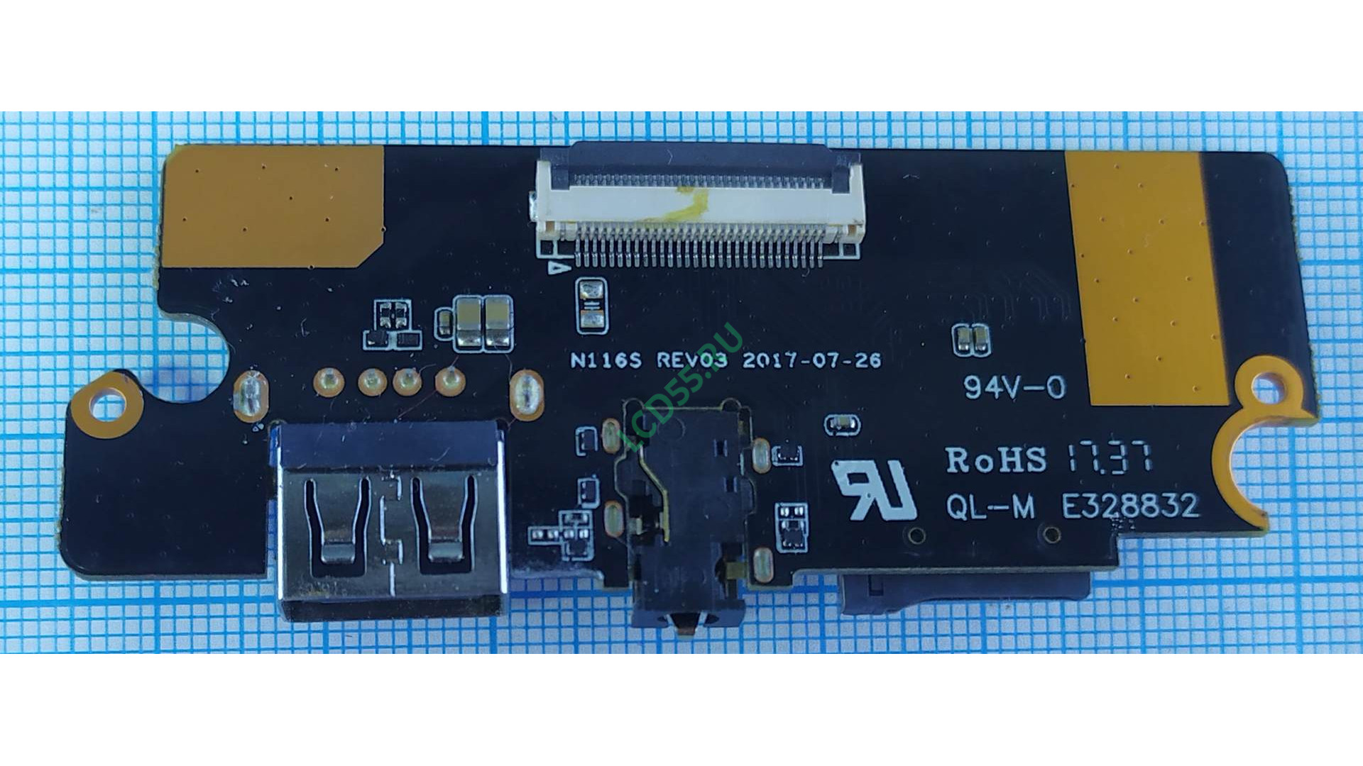 Плата USB, Audio, Card-Reader Irbis NB52