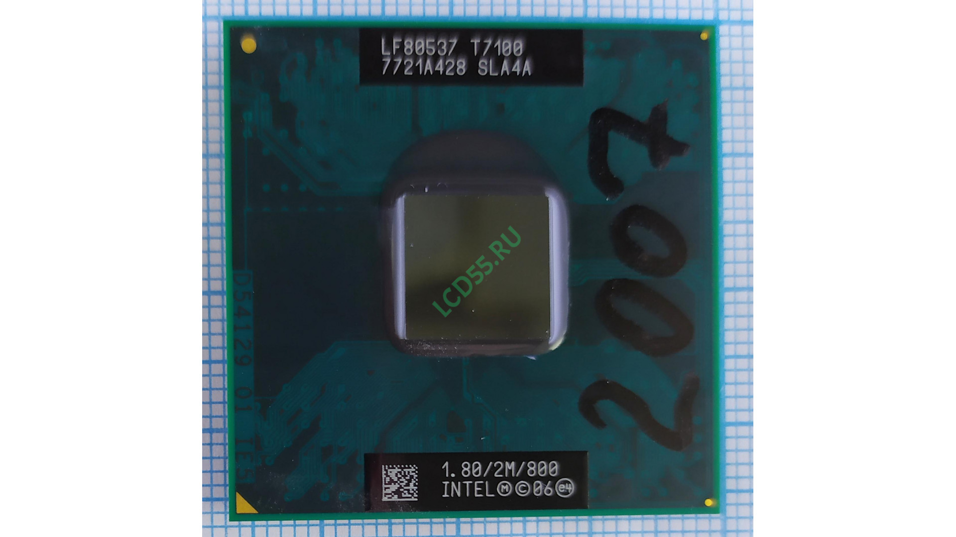 Intel Core 2 Duo T7100 (2M Cache, 1.80 GHz, 800 MHz FSB) (SLA4A) PBGA479, PPGA478