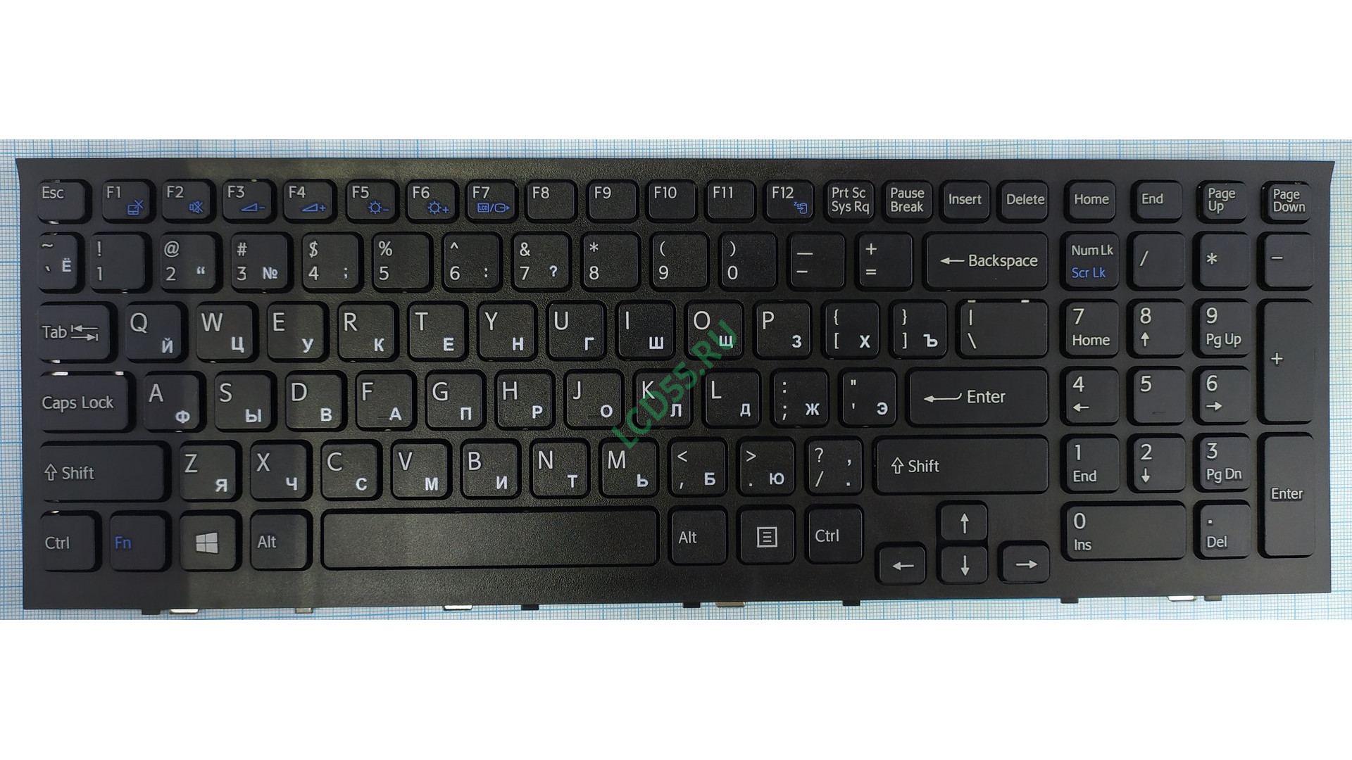 Клавиатура Sony Vaio VPC-EE, VPCEE2E1R, VPCEE3E1R, VPCEE4M1R, VPCEE4E1R черная