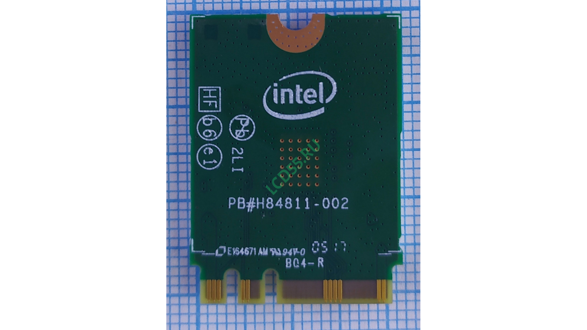 Модуль Wi-Fi Intel 3168NGW 802.11ac Bluetooth NGFF
