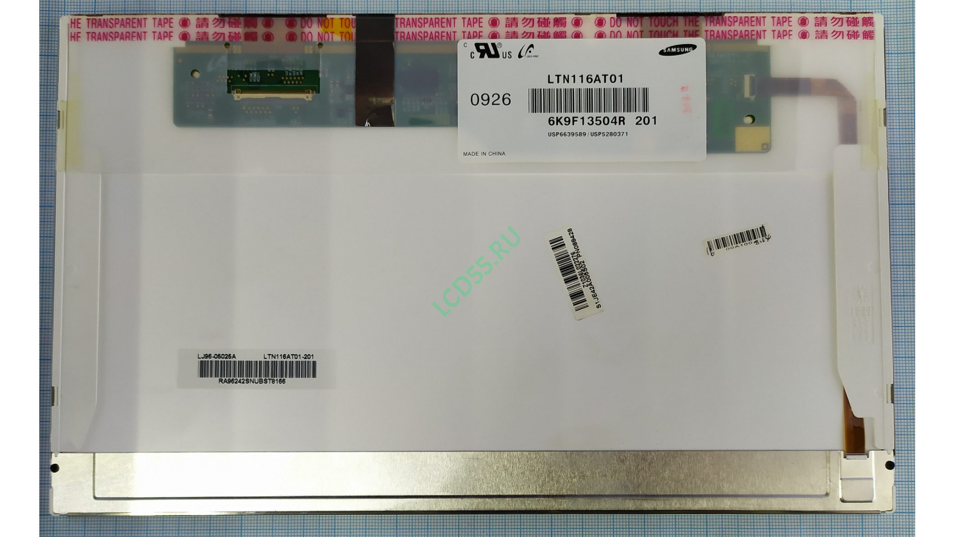 11.6" LTN116AT01 WXGA HD 1366x768 LED (40 Pin right) Matte б/у