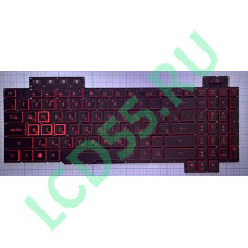 Клавиатура Asus FX504GD с подсветкой