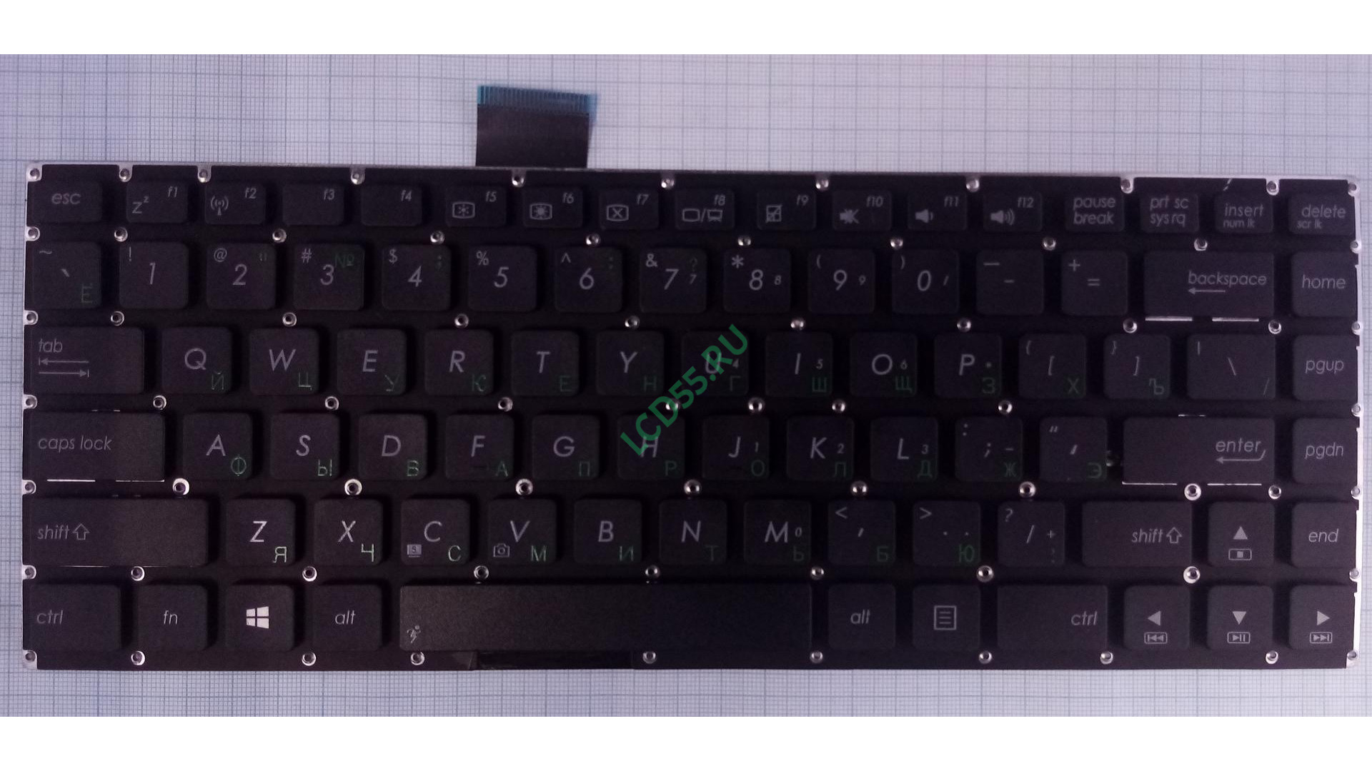 Клавиатура Asus F402, X402 черная