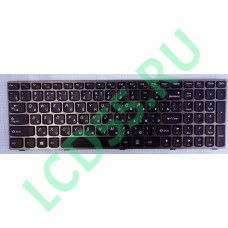 Клавиатура Lenovo IdeaPad G580, G585, G780, Z580, Z580A, Z585, Z780 серая рамка