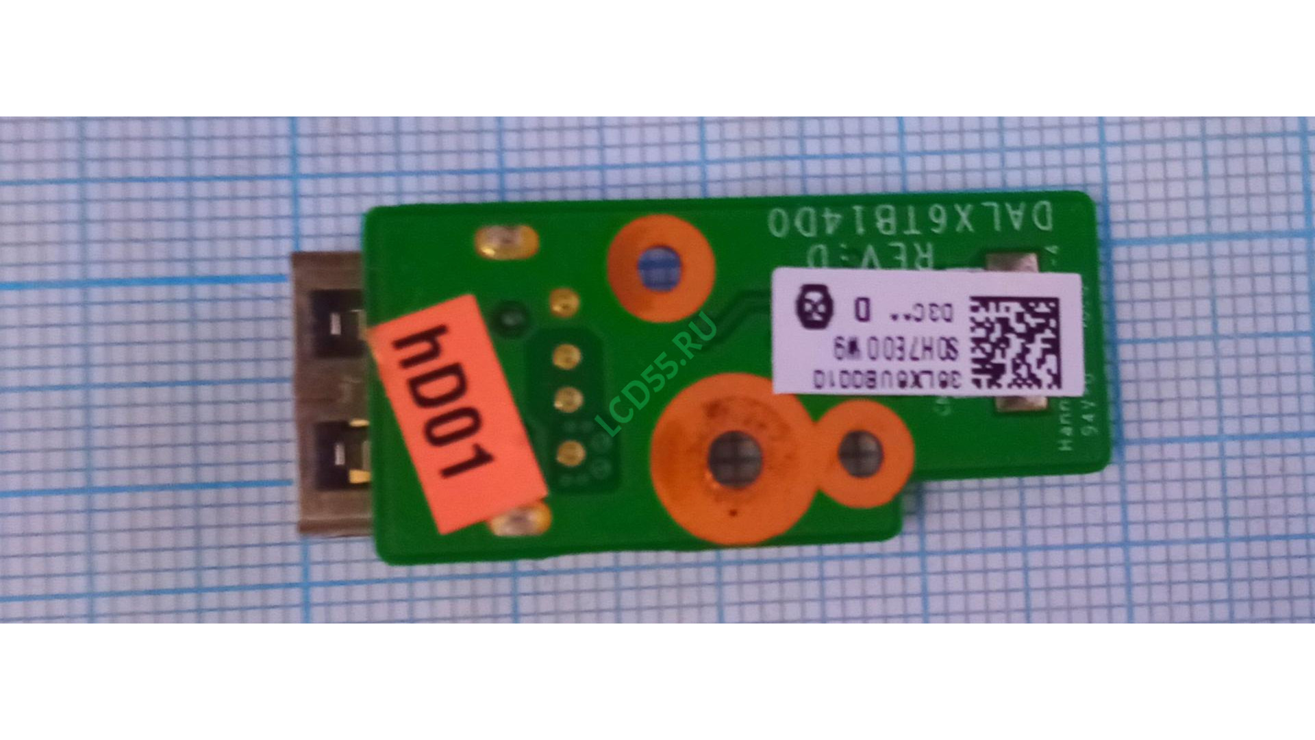 Плата USB HP Pavilion DV6-3000 (DALX6TB4D0) б/у