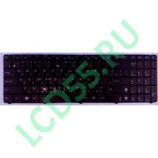 Клавиатура Asus K50, K50C, K51, K60, K61, P50, K70, F52, X5DIJ (черная) с разбора