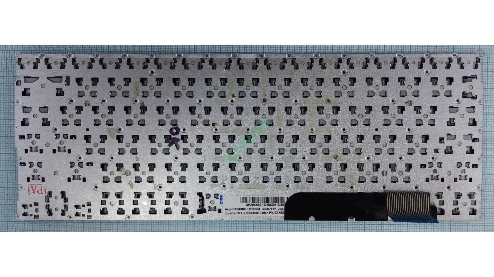 Клавиатура Asus X201, X201E, X202, X202E, S200, TP200 с разбора