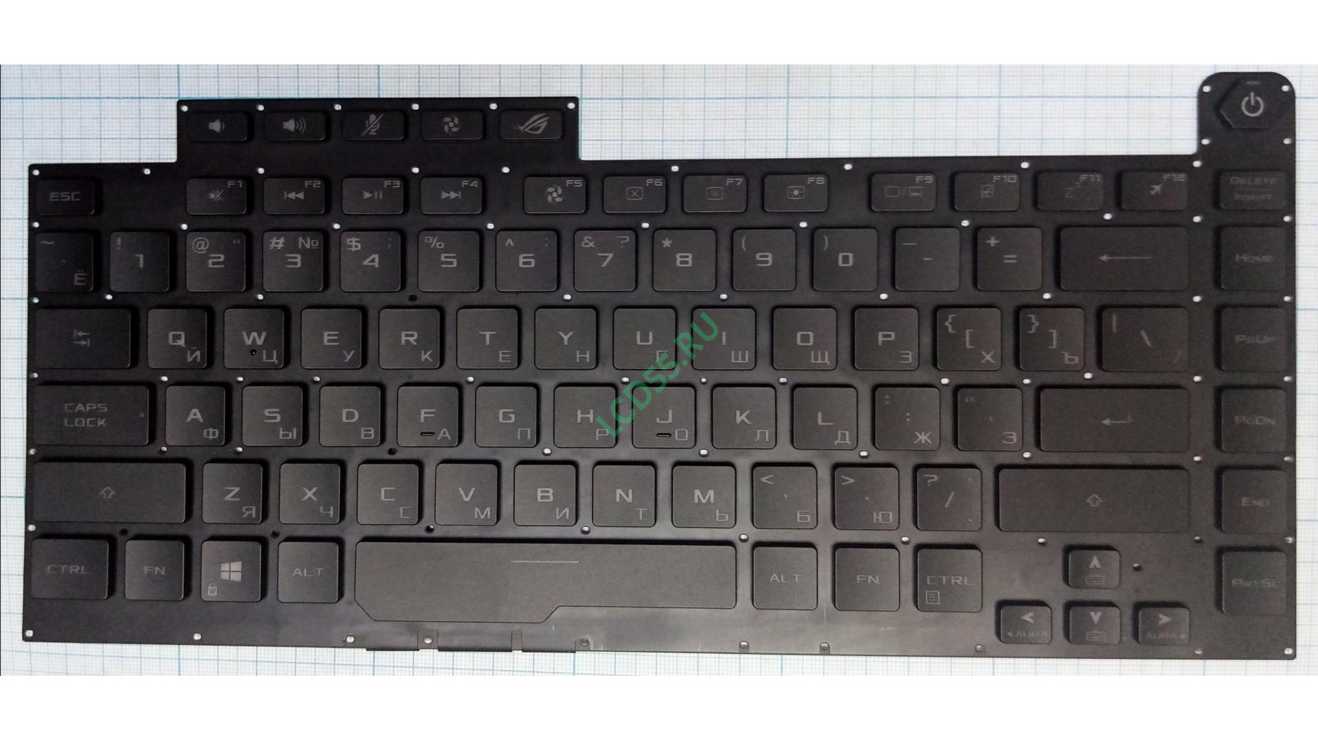 Клавиатура Asus Rog G531GW с подсветкой