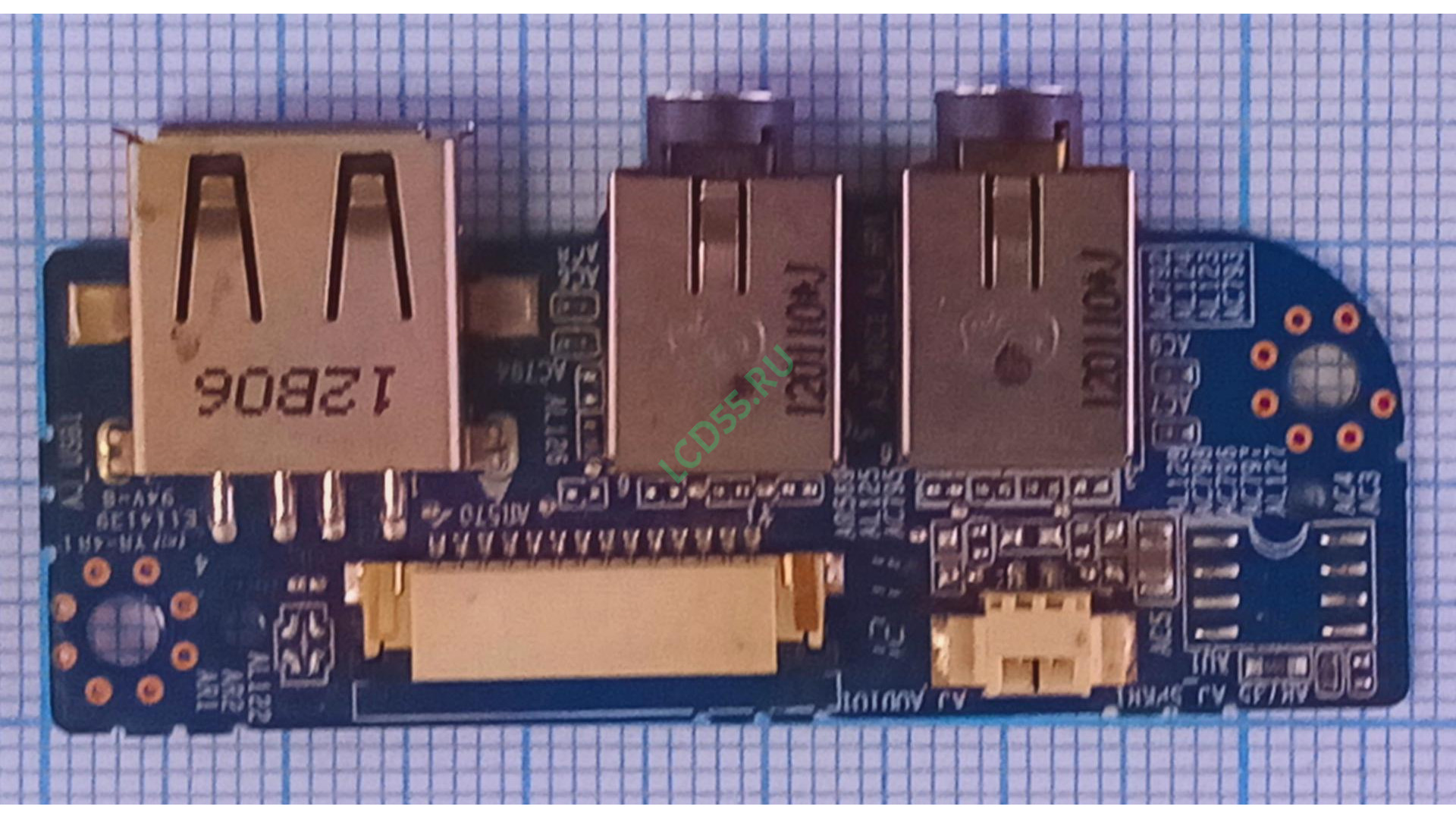 Плата USB, Aodio DNS W253, W240BU (6-71-W2408-D03) б/у