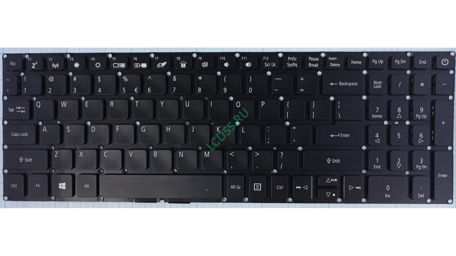 Клавиатура Acer A315-21 английская раскладка