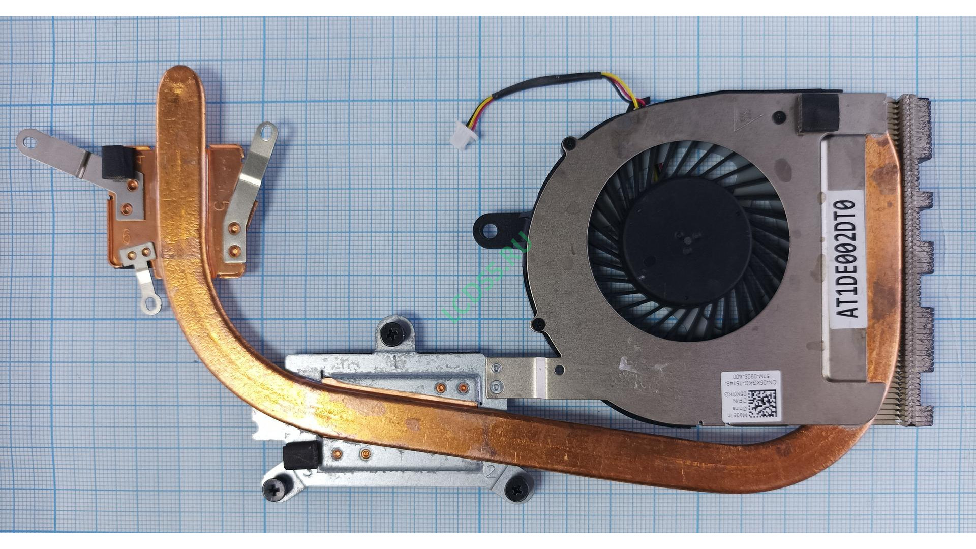 Радиатор в сборе с вентилятором Dell 5555 5455 с разбора