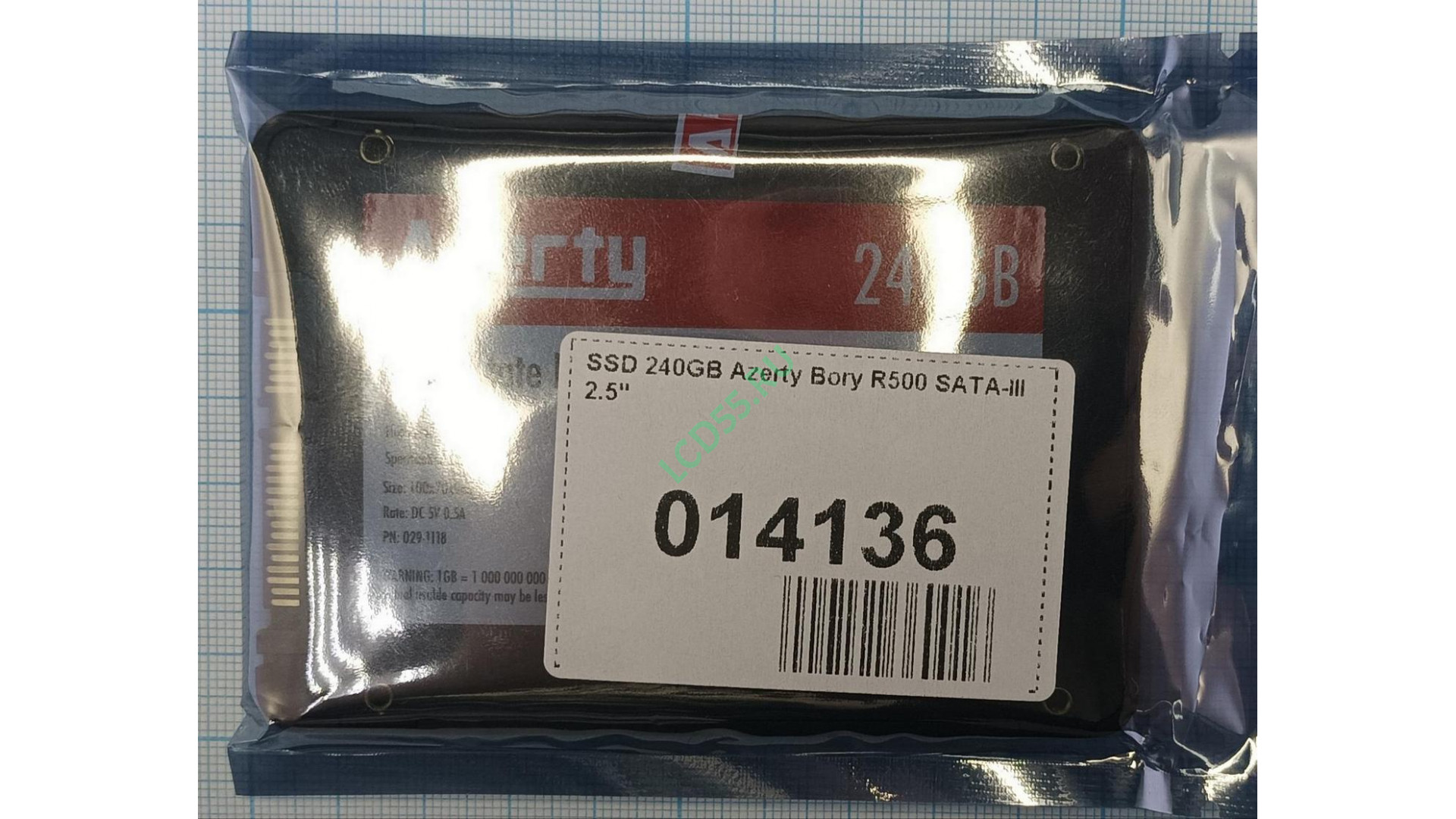SSD 240GB Azerty Bory R500 SATA-III 2.5"