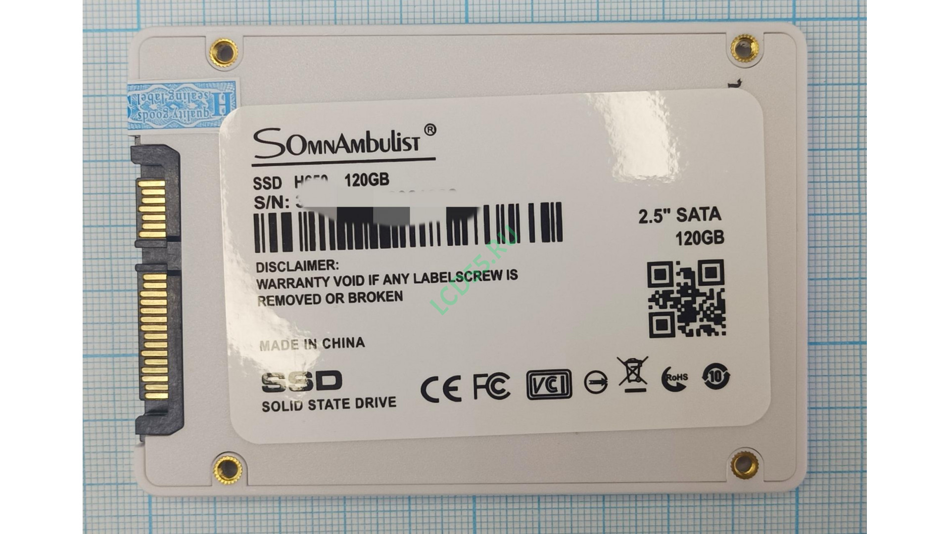 SSD 120GB SomnAmbuList SATA-III 2.5"
